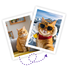 Transforma tu gato con IA